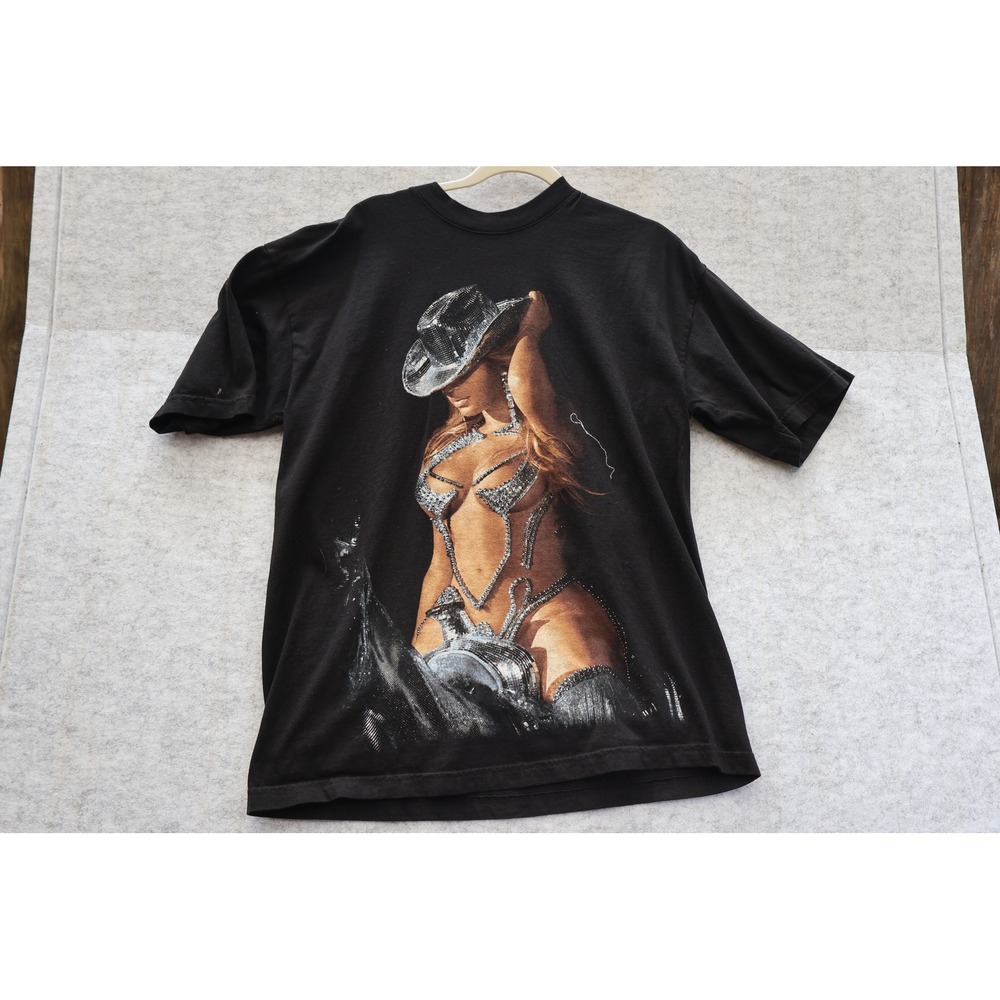 Beyonce Renaissance World Tour 2023 Graphic T-Shirt Black Mens Large Concert Tee